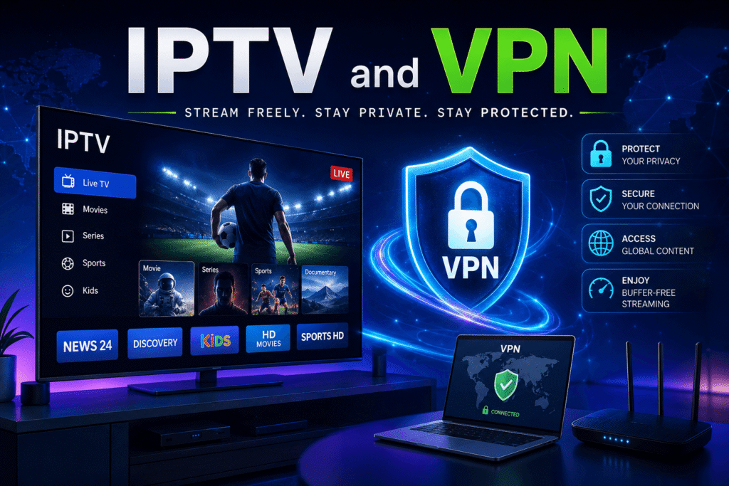 Best IPTV service with VPN