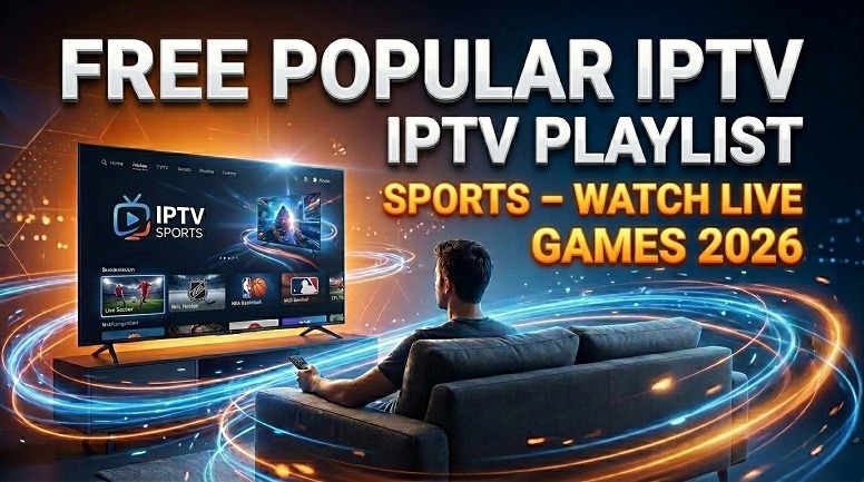 Free Popular IPTV Playlist Sports Guide 2026 Sports IPTV Playlist Streaming on Smart TV Live Sports Streaming Using IPTV Football Streaming with IPTV Playlist IPTV Sports Channels on Android TV Sports IPTV Setup Guide for Beginners